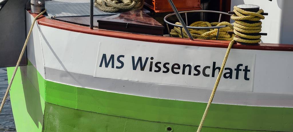 Ausstellungsschiff MS Wissenschaft in Münster
