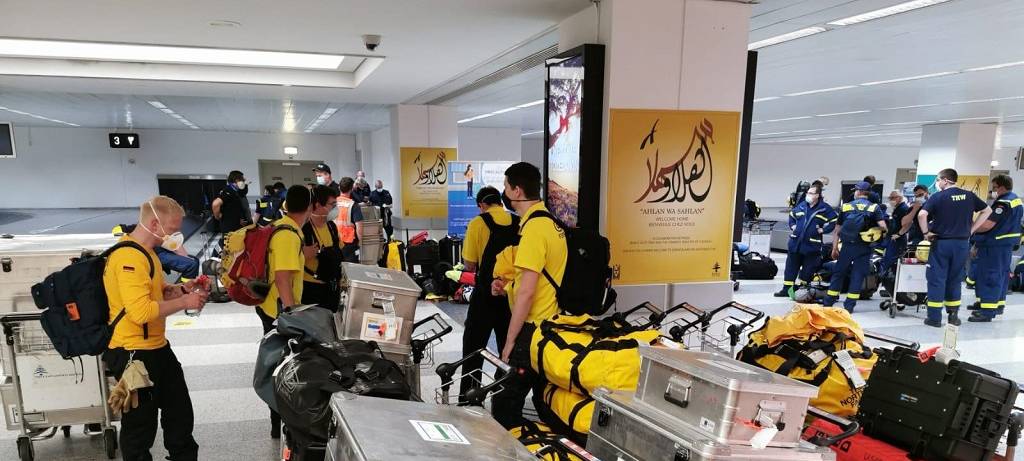 Rettungsteam aus Wallenhorst hilft in Beirut