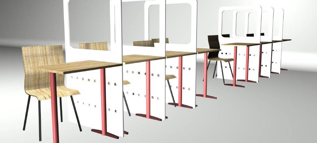 Schumacher Packaging entwickelt recyclebares Trennwandsystem für Unterricht ohne Corona-Schutzmasken