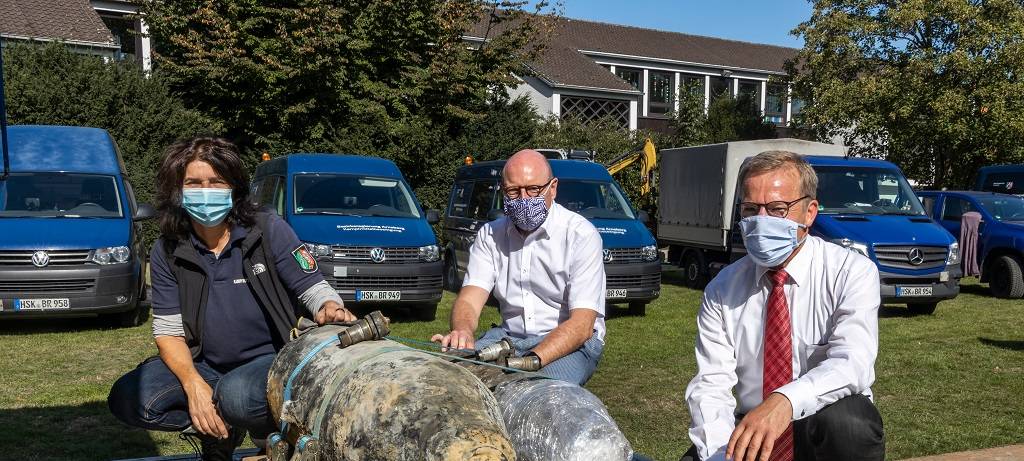 Bombenentschärfung in Münster
