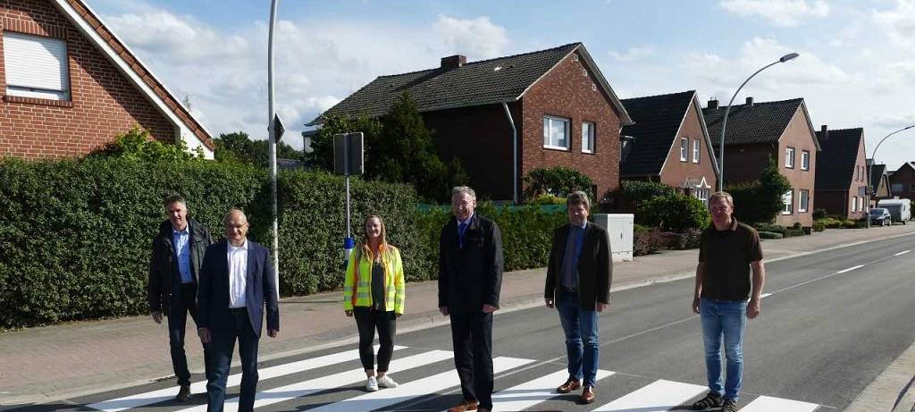 Bauarbeiten an der Reckenfelder Straße in Emsdetten beendet