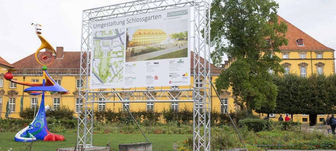 Osnabrück: Schlossgarten Umbau beginnt