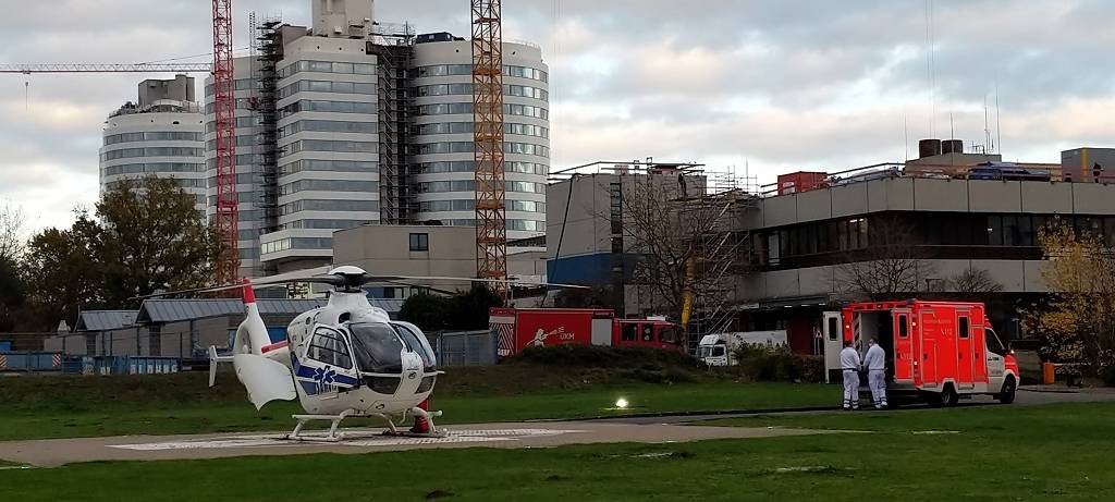 Corona-Patienten aus Belgien aufgenommen