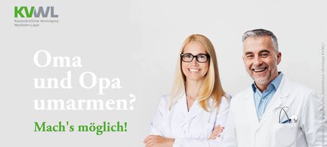 KVWL bittet um Unterstützung in Impfzentren