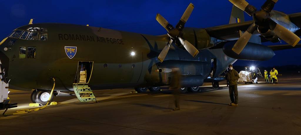 FMO: Hilfsflug nach Rumänien