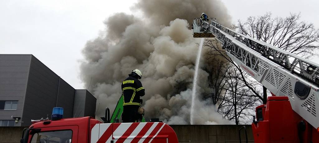 Brand bei ENVIPROTECT in Emsdetten