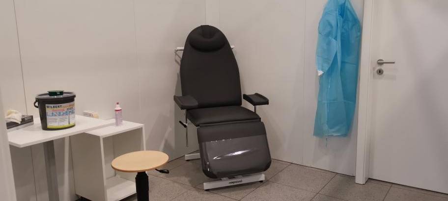 Testlauf im Impfzentrum Greven