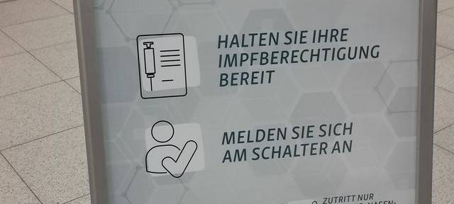 Testlauf im Impfzentrum Greven