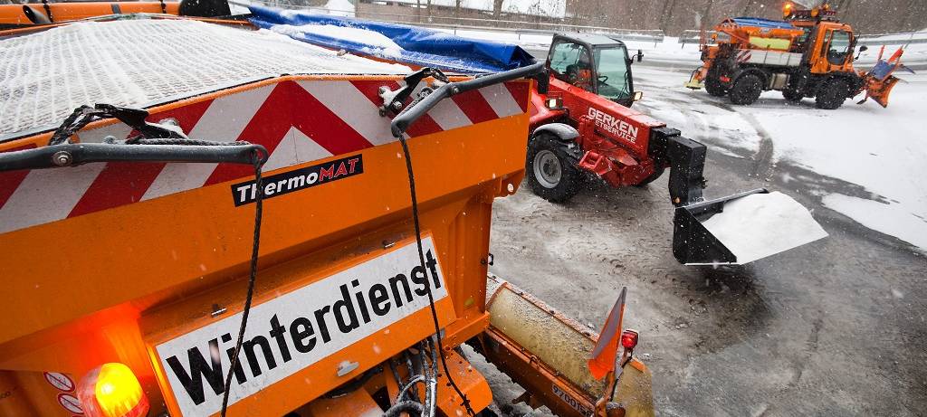 Wetterdienst warnt vor Schneefällen und Sturm