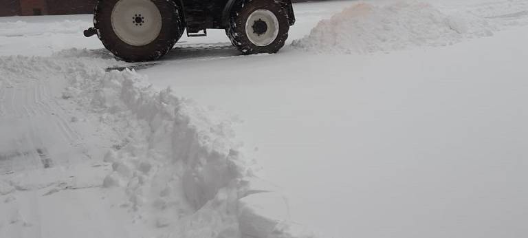 Wenn der Trecker kommt...