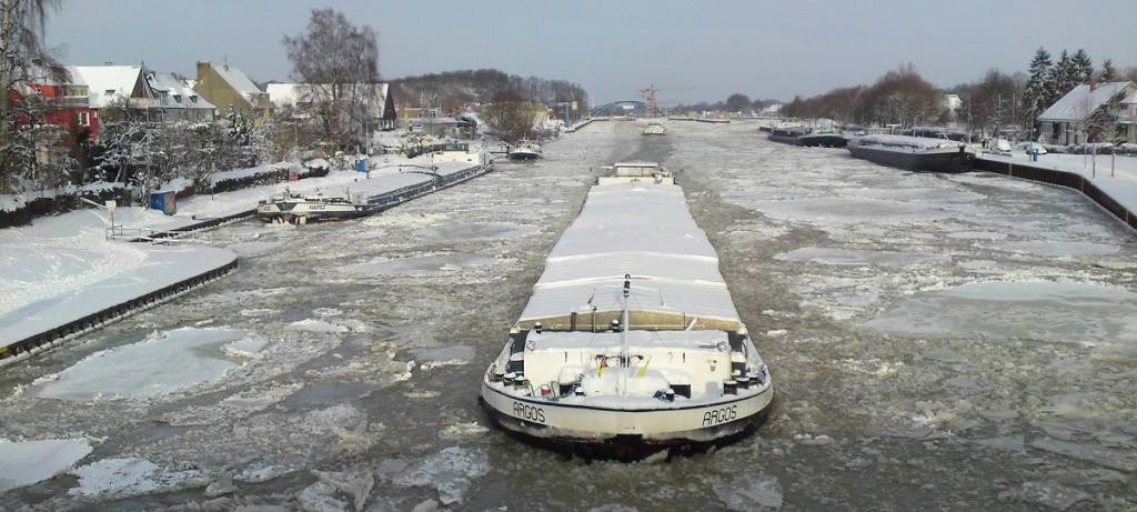 Mittellandkanal wieder eisfrei