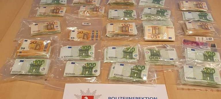 Riesensumme sichergestellt