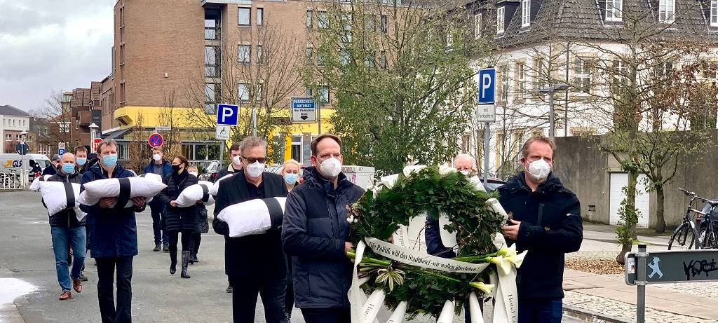 Brandbrief an die Stadt