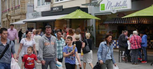 Erst Corona-Test, dann Shopping in Osnabrück