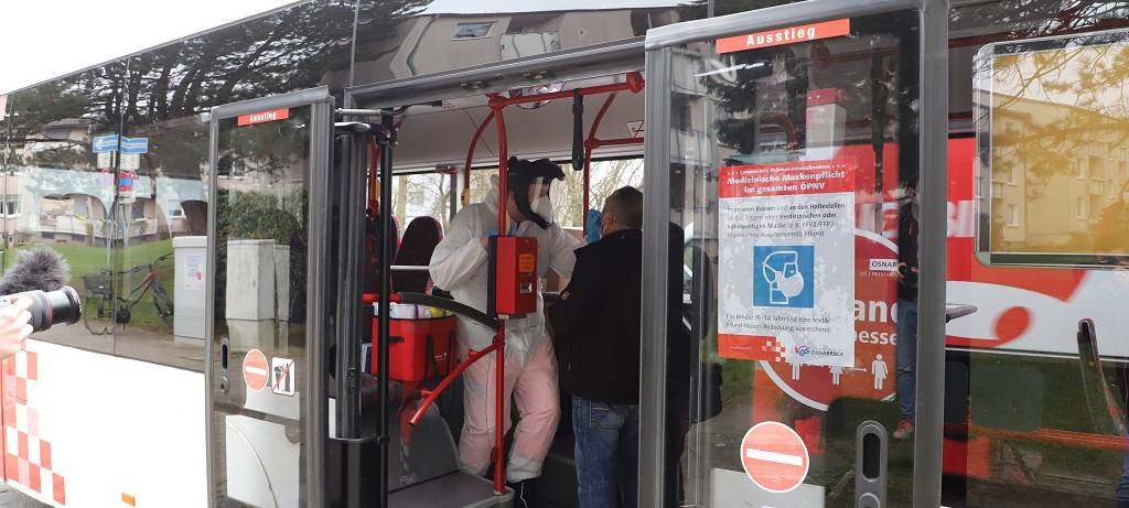 Corona-Testbus