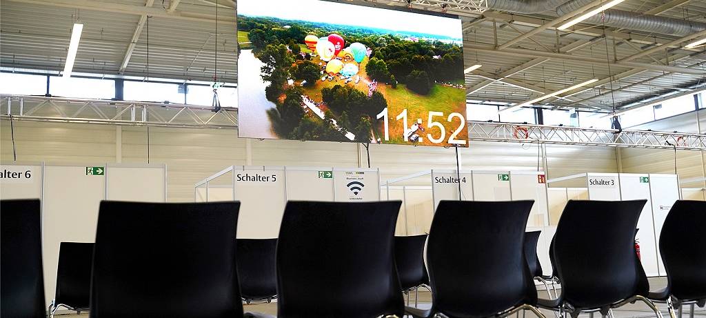 Impfen im Impfzentrum