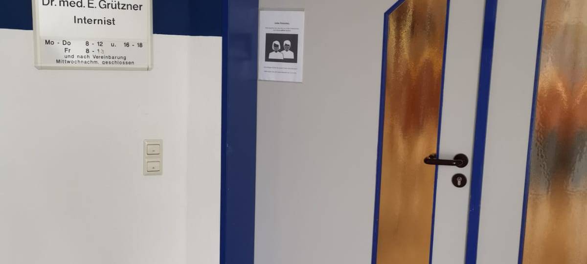 Besuch in der Praxis von Dr. Grützner in Wettringen