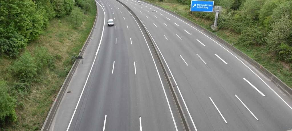Autobahn und Corona