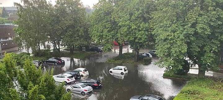 Wolkenbruch im Kreis Steinfurt