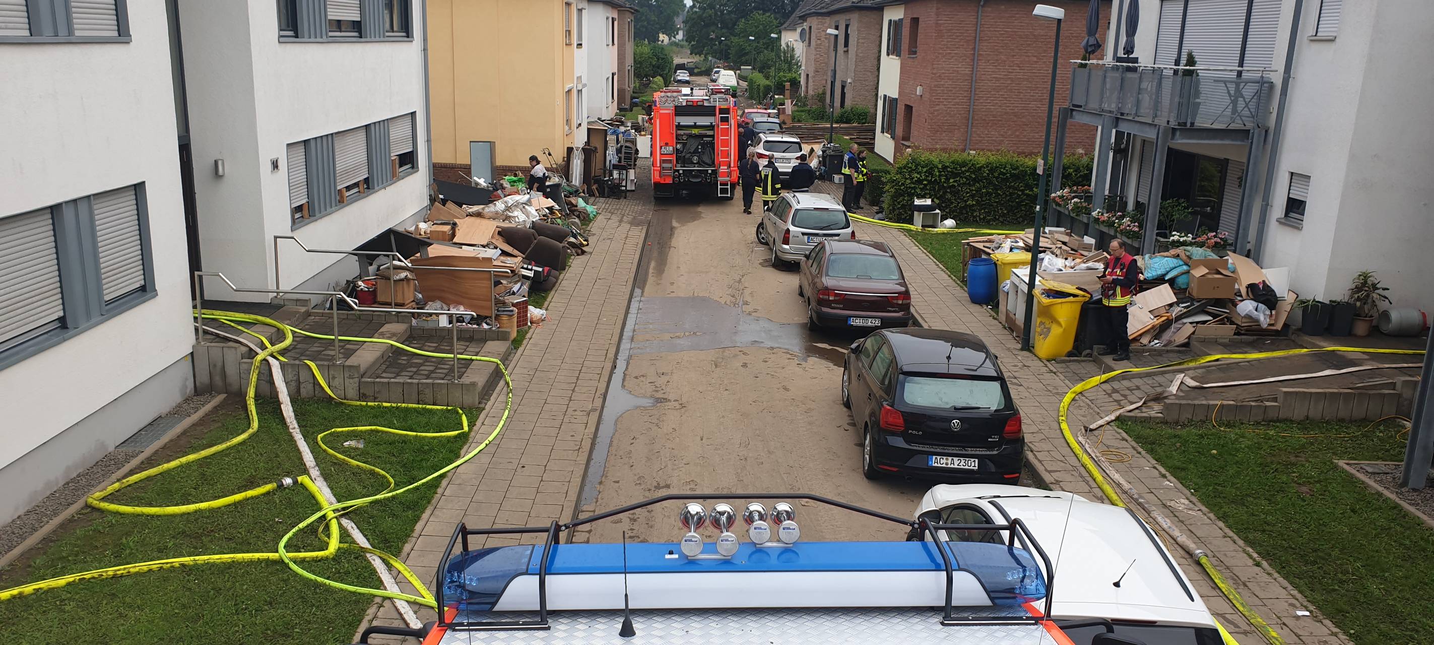 Hilfe aus Münster für Unwettergebiete