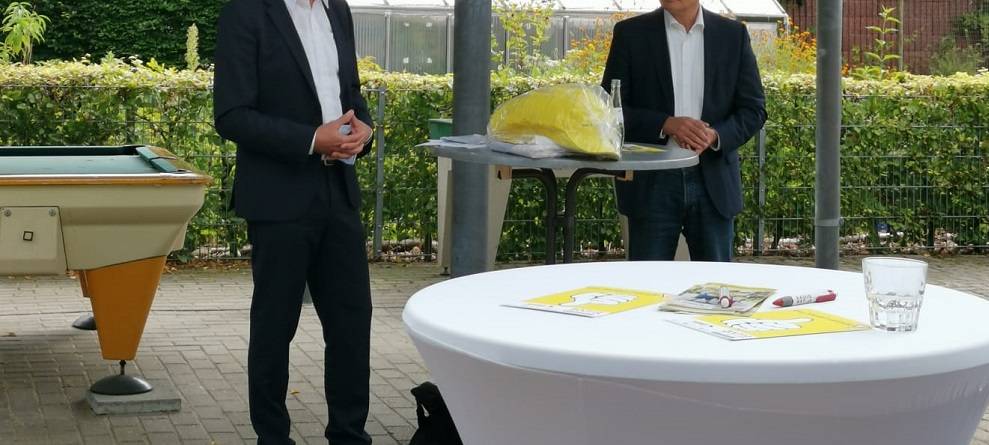 Auftakt Kreis Steinfurt sieht gelb