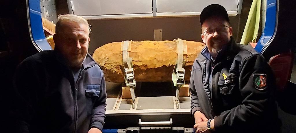 Blindgänger entschärft