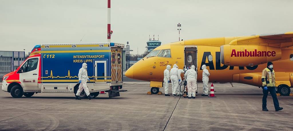 Krankentransport zum FMO