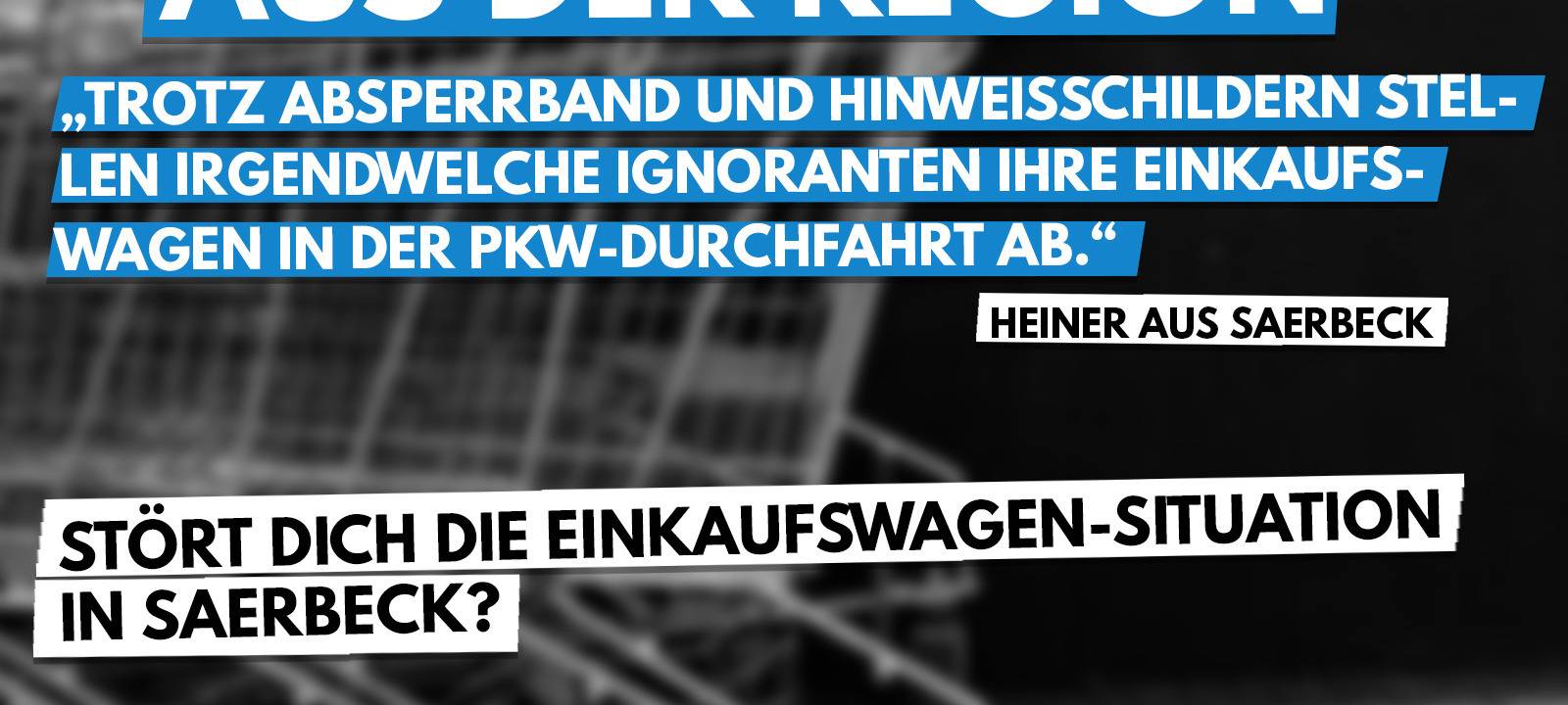 Das Thema der Woche aus der Region