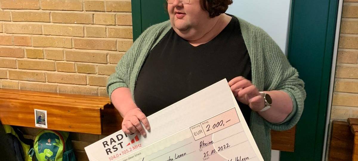 Knete für die Kita: 2000 Euro gehen nach Lienen