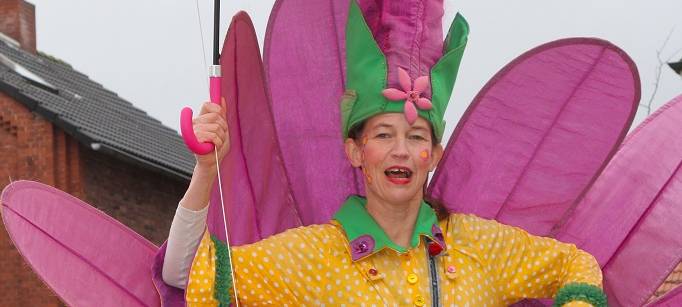 Weniger Besucher - gute Stimmung, trotz des Aprilwetters