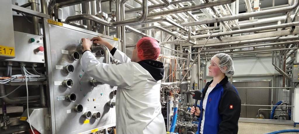 Till tut's: Milchtechnologe