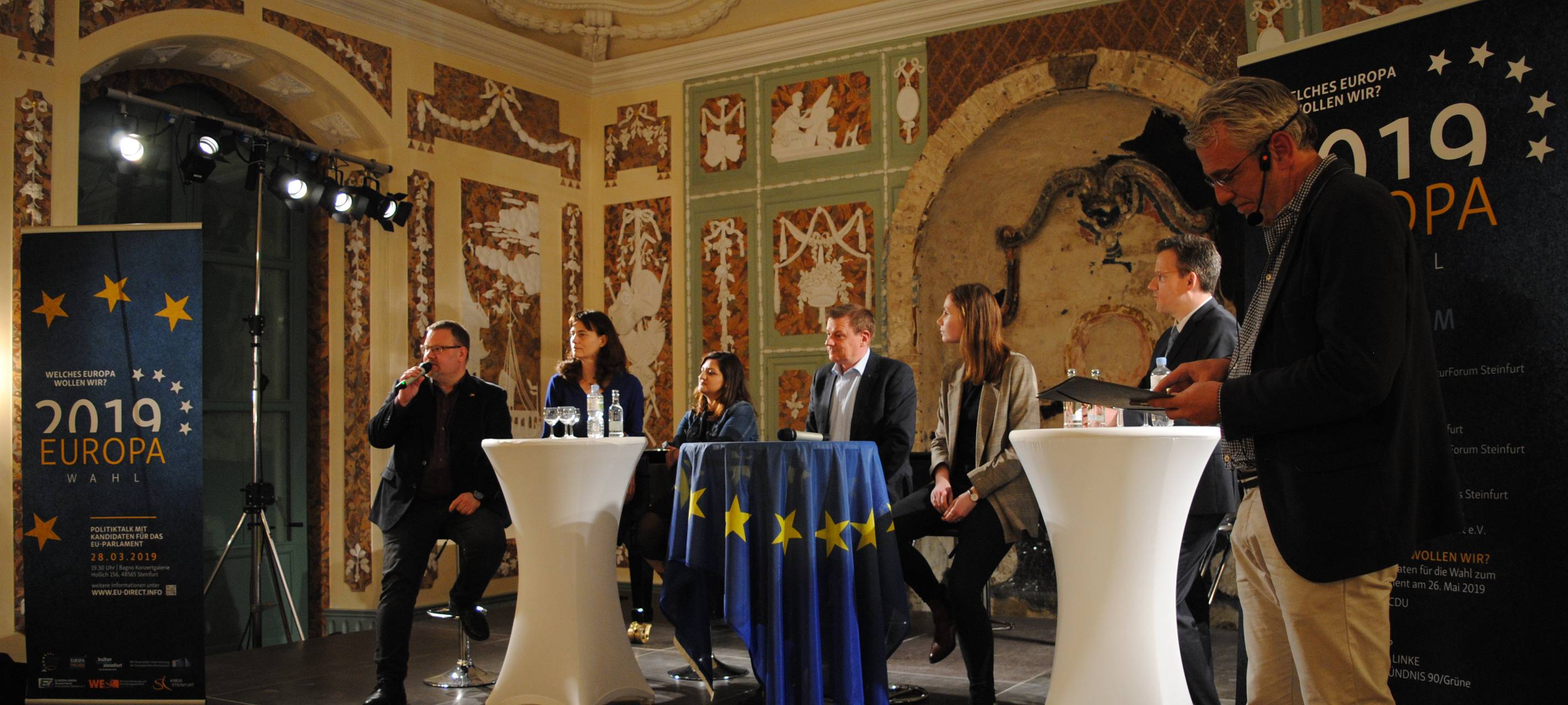 Europatalk in der Konzertgalerie Steinfurt