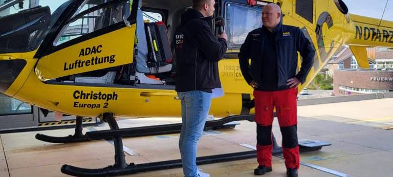 Till tut's: ADAC Luftrettungsstation