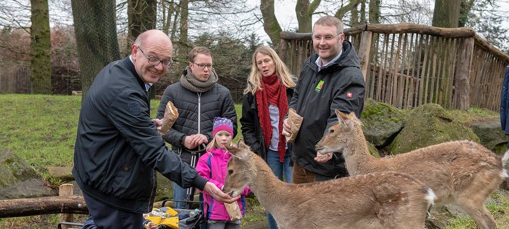 Neue Tierart im Tierpark Nordhorn zu sehen