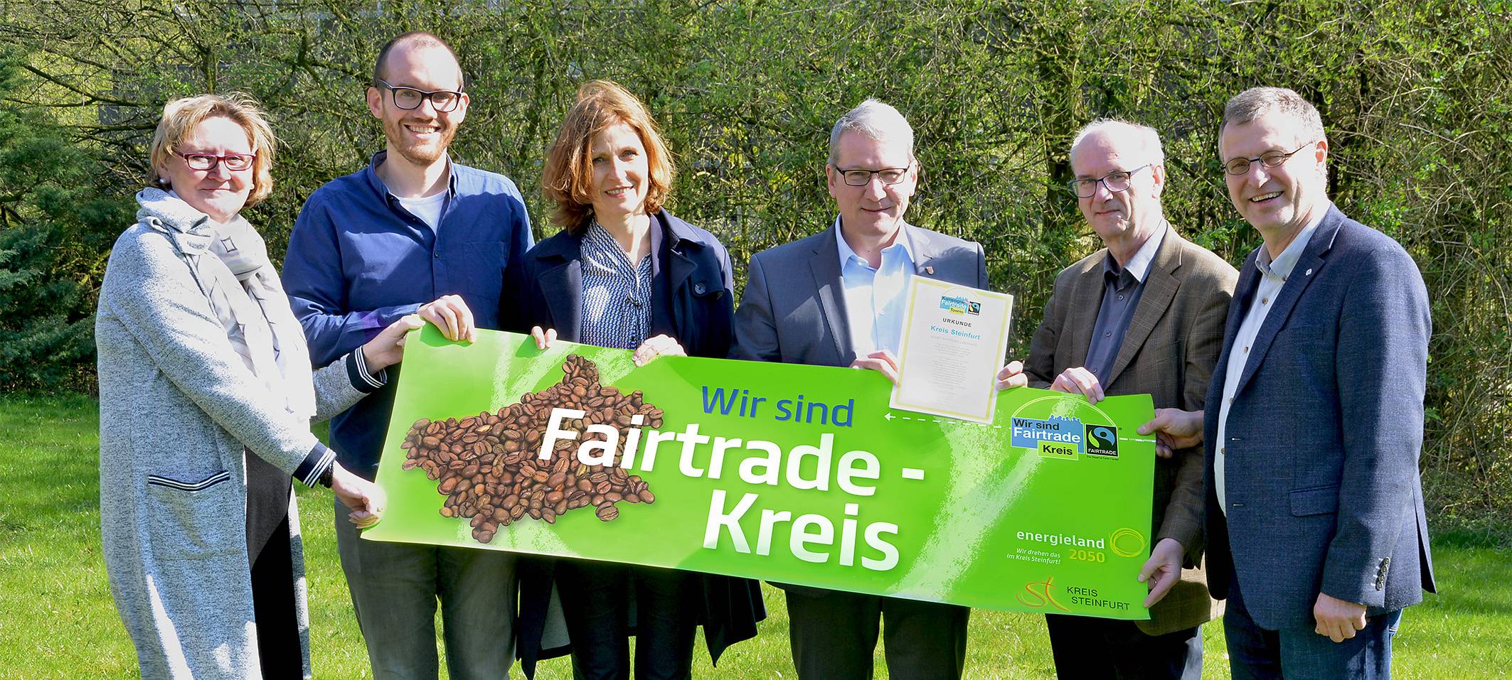 Der Kreis Steinfurt bleibt Fairtrade-Kreis