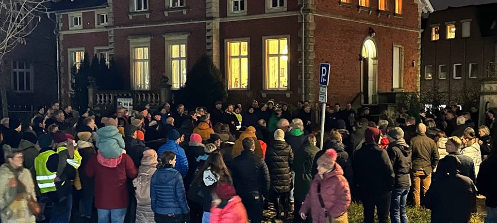 Mahnwache in Ibbenbüren