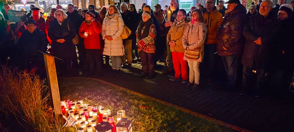 Mahnwache in Ibbenbüren