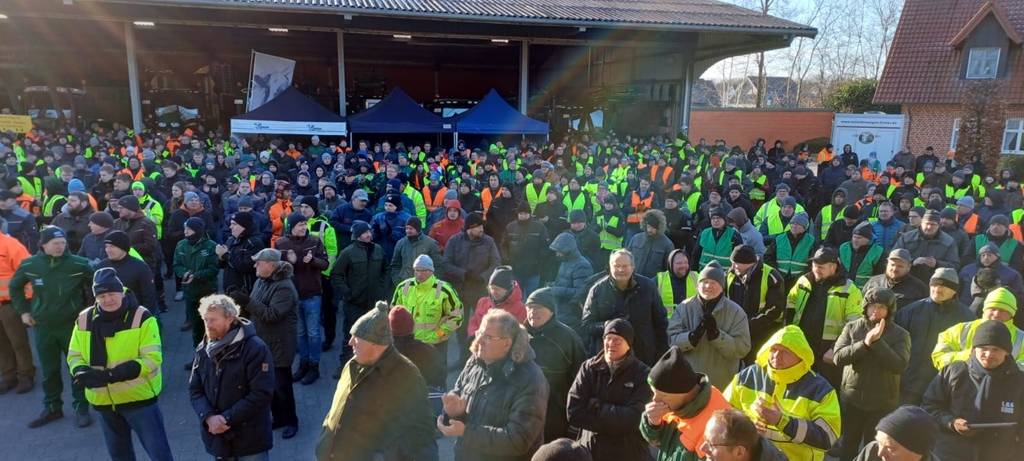 Landwirtschaft protestiert