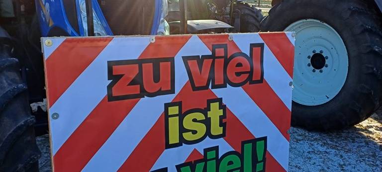 Proteste von Landwirtinnen und Landwirten