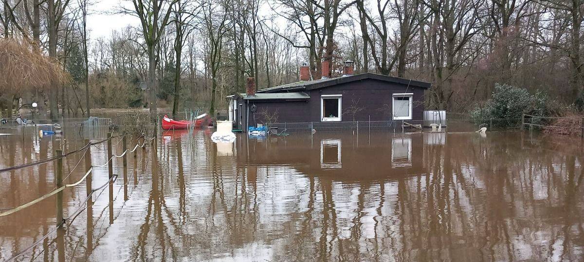 Das Ems-Hochwasser zerstört das Haus von Vanessa aus Rheine
