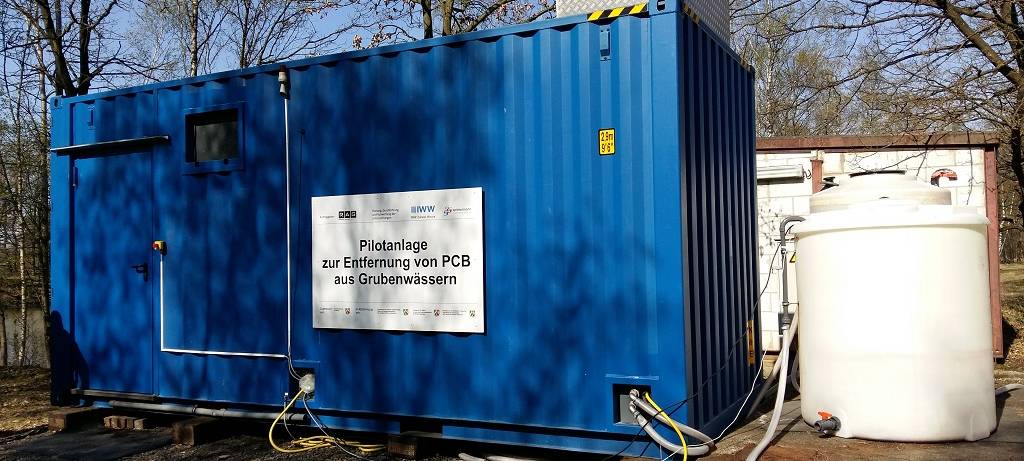 Grubenwasser wird gemessen