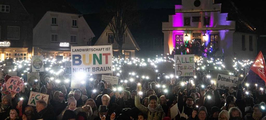 Gegen Rechte auf die Straße
