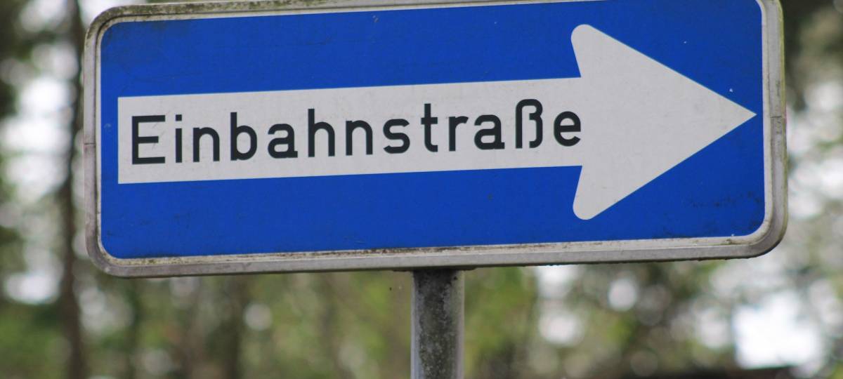 Schulstraße wird Einbahnstraße