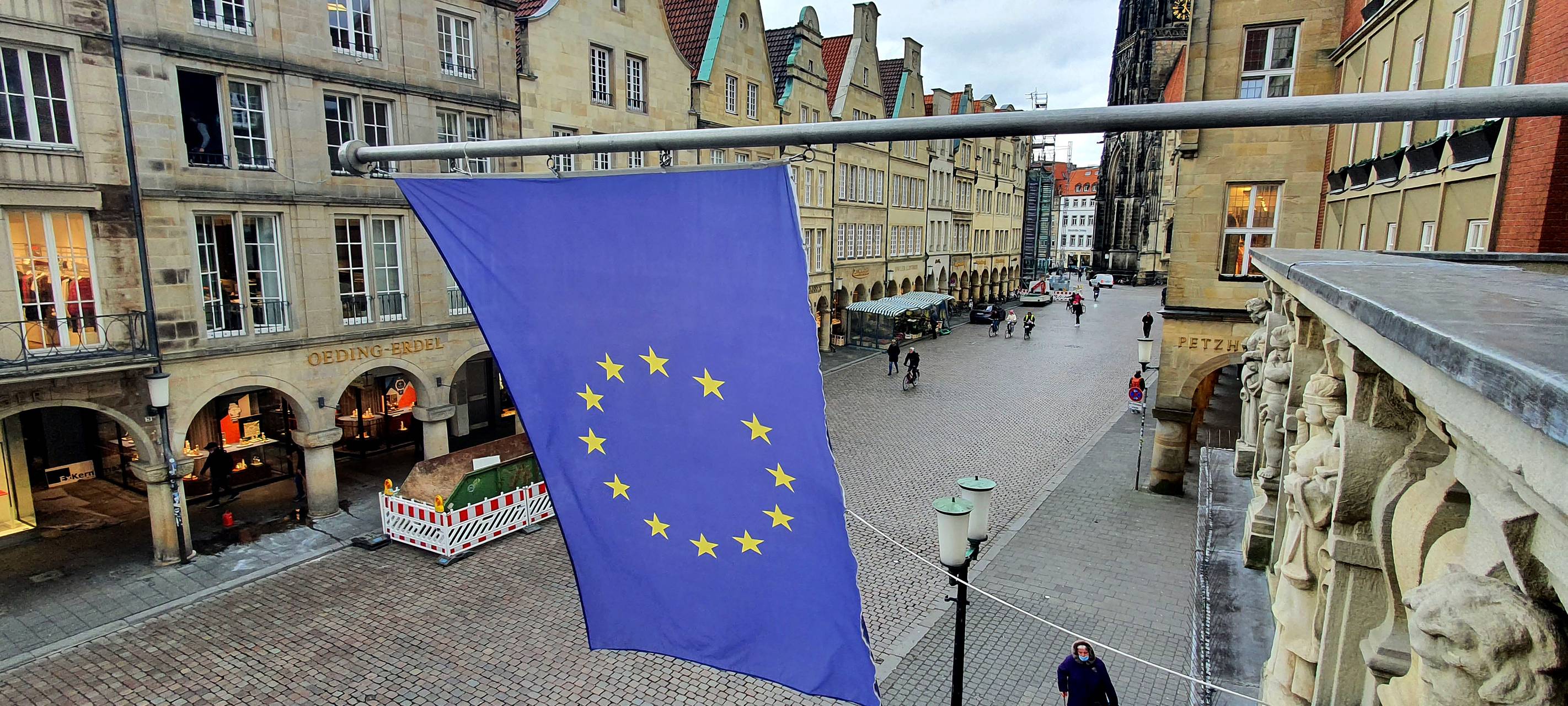 Münster motiviert Menschen für Europawahl