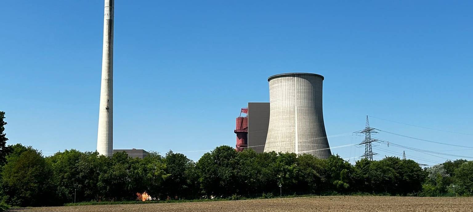 Sprengung Kraftwerk Ibbenbüren