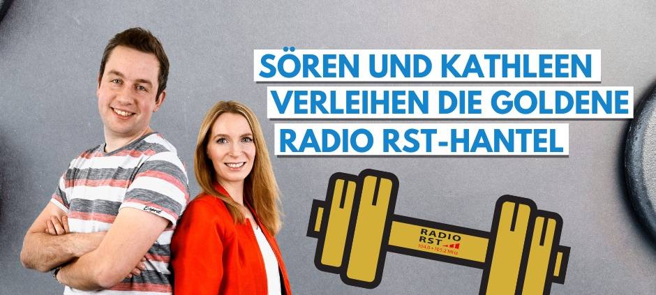 RADIO RST verleiht die goldene Hantel