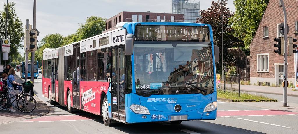 KI steuert Busverkehr in Münster