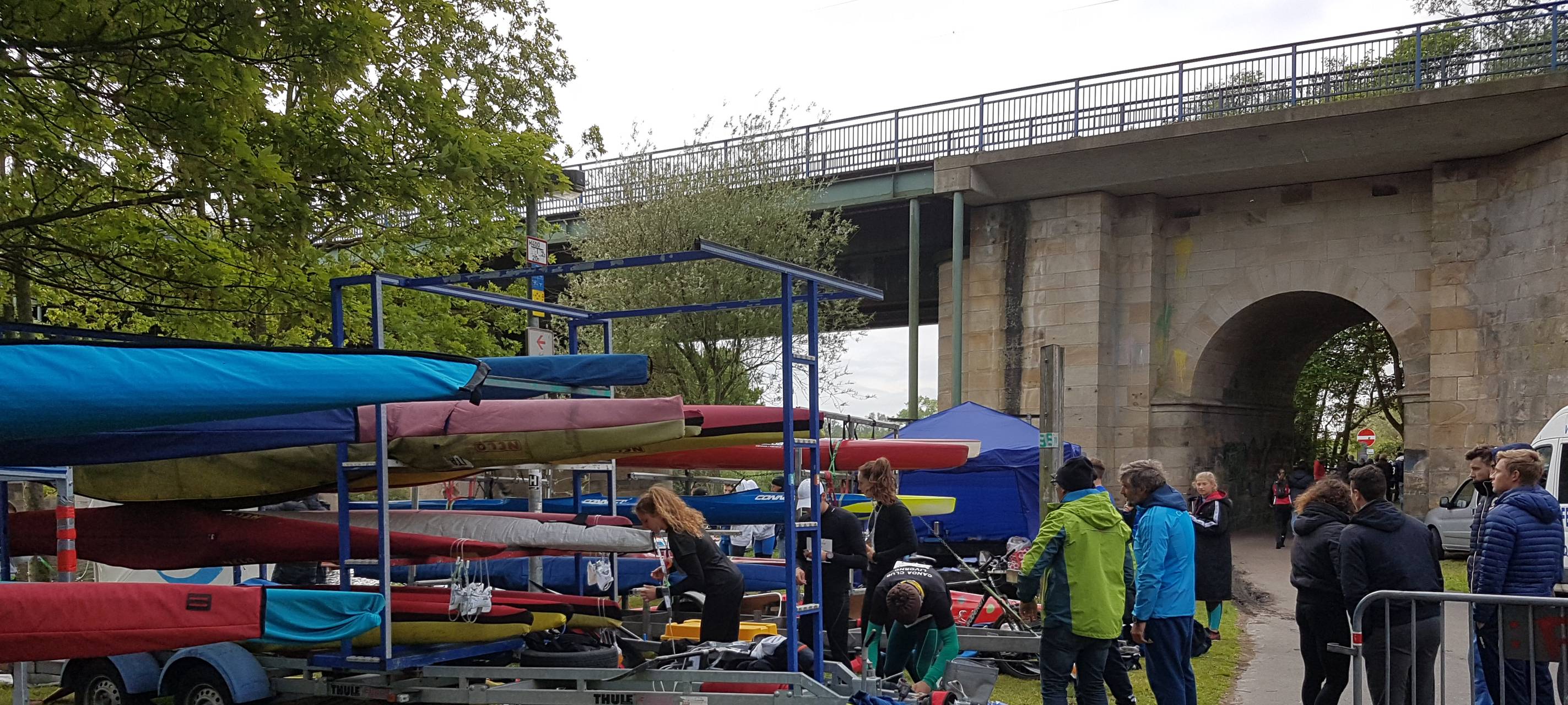 Kanumarathon in Rheine