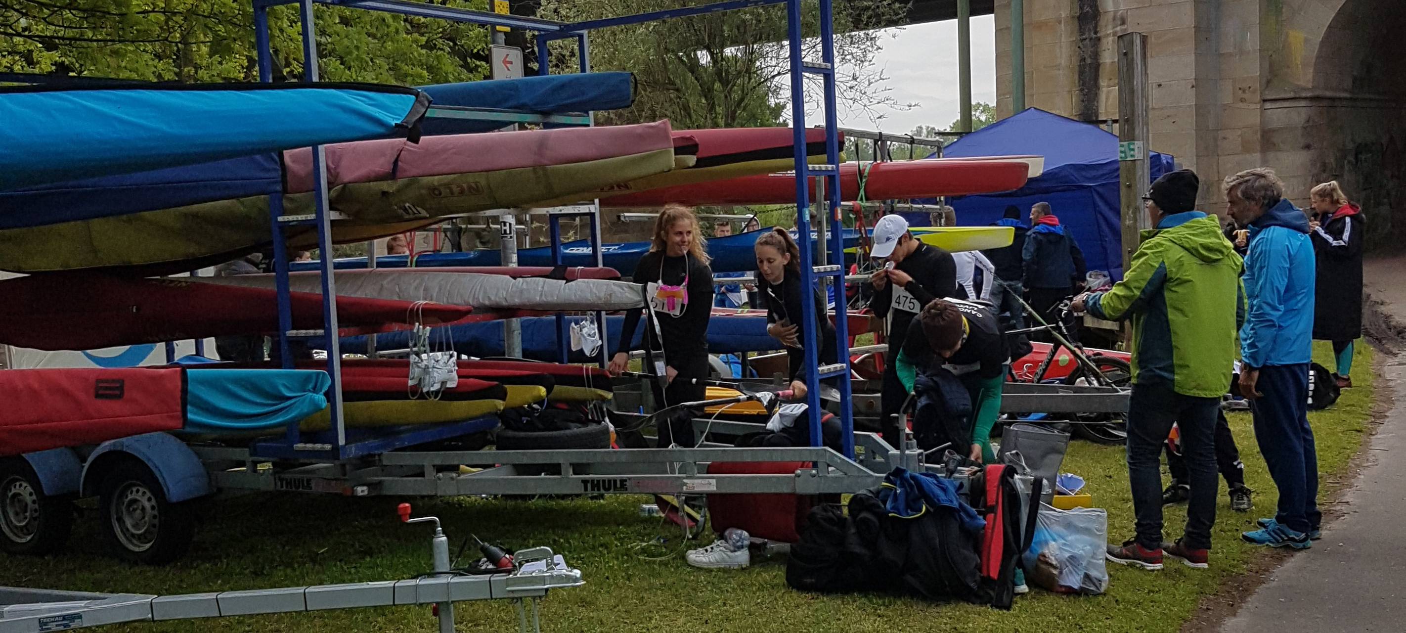 Kanumarathon in Rheine