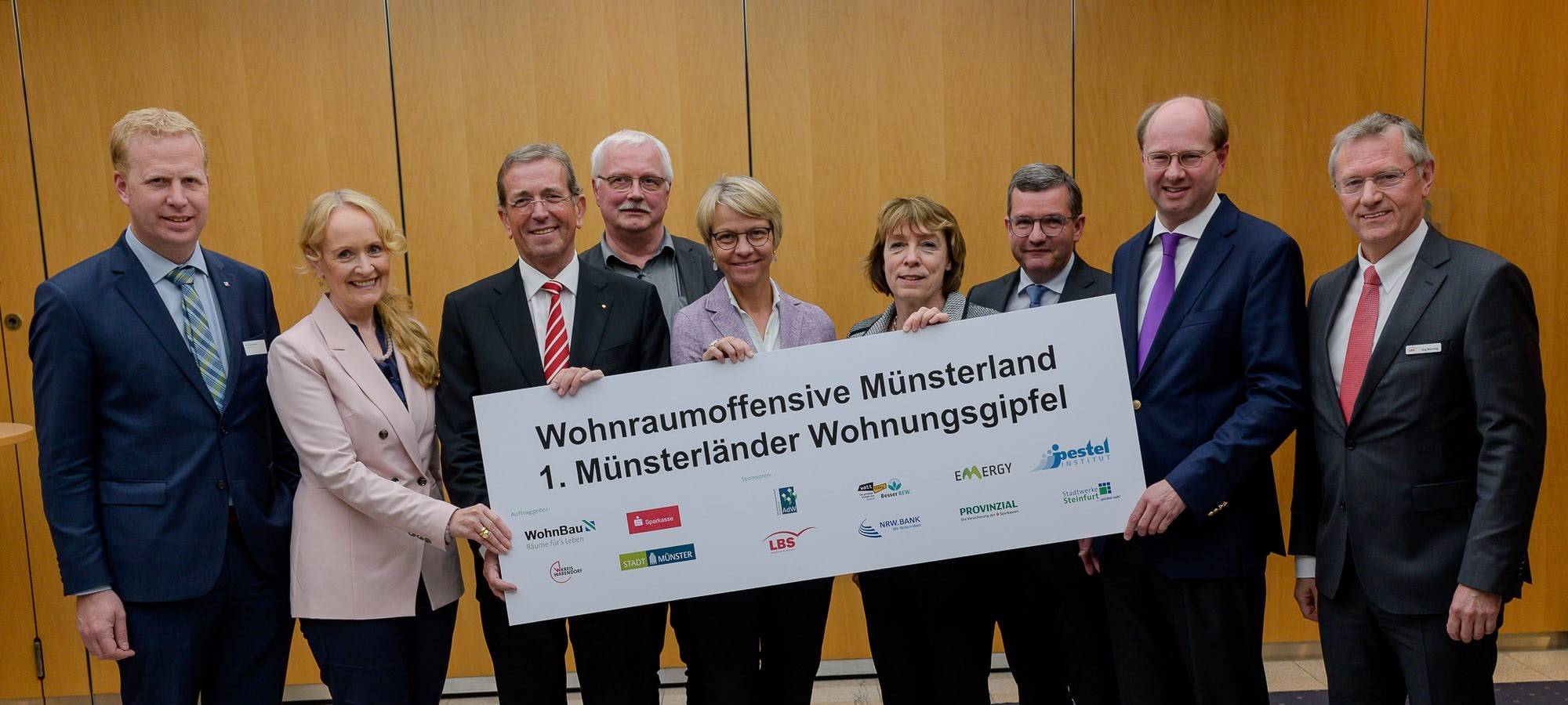 1. Wohnungsgipfel in Münster